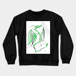 Musical Dragon Crewneck Sweatshirt